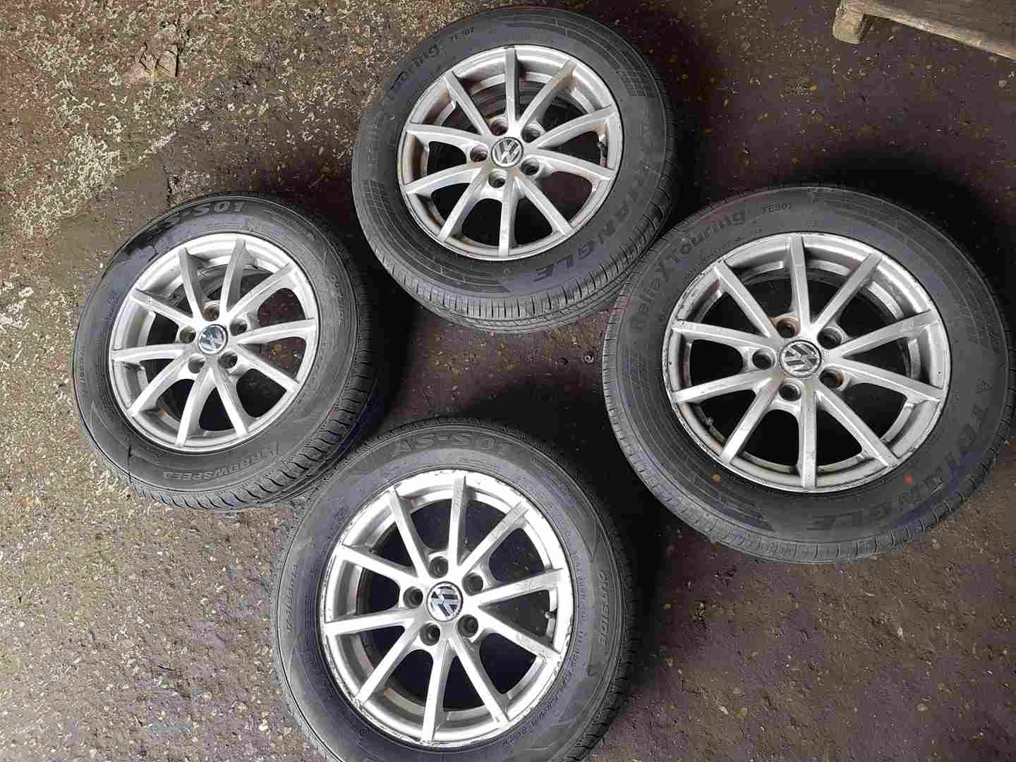 Volkswagen Polo 9N3 2006-2008 Alloy Wheels SET X4 14Inch 4/5