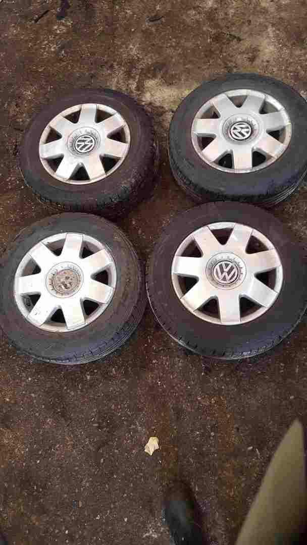 Volkswagen Polo 9N3 2006-2008 Alloy Wheels Set X4 14inch