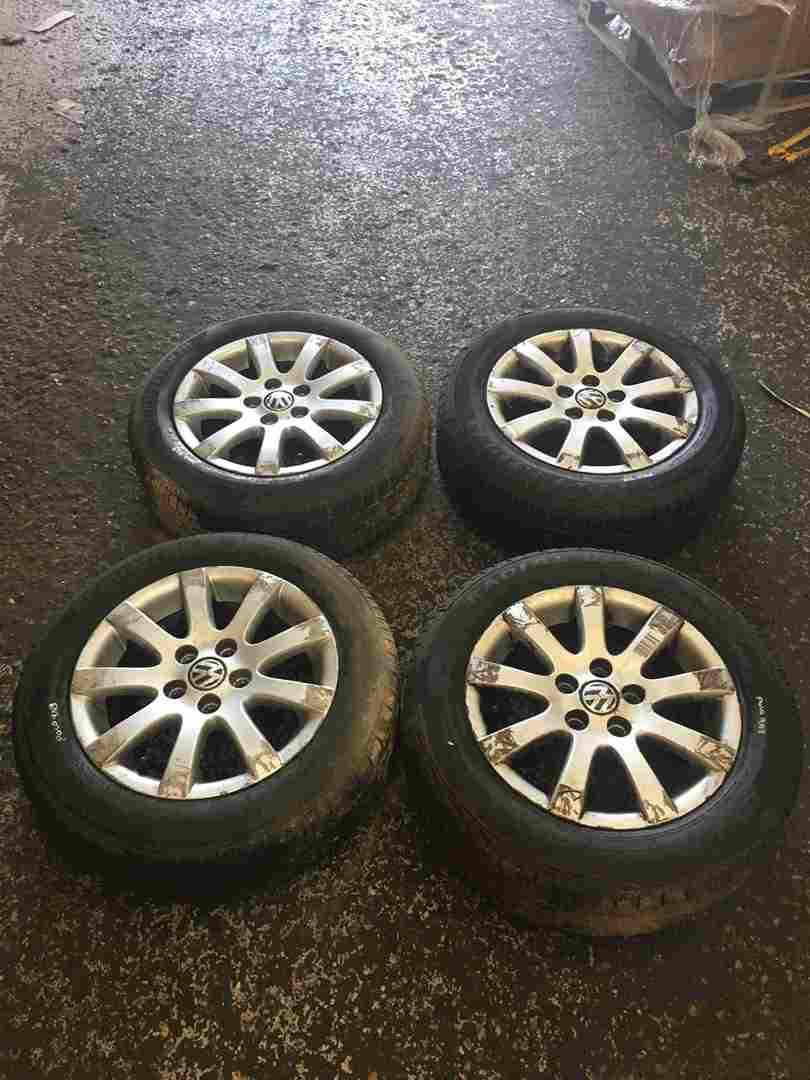 Volkswagen Polo 9N3 2006-2008 Alloy Wheels Set X4 14inch