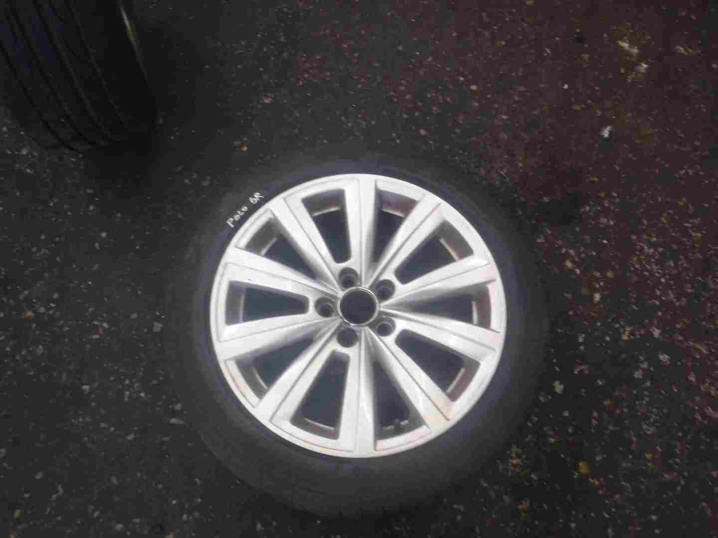 Volkswagen Polo 6R 2009-2014 Borbet Alloy Wheel  Tyre 215 45 16 6mm 6R0601025K