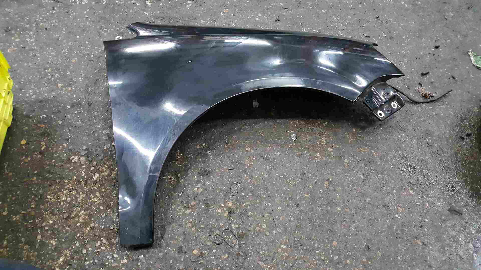 Volkswagen Polo 9N3 2006-2008 Drivers OS Wing Black LC9Z