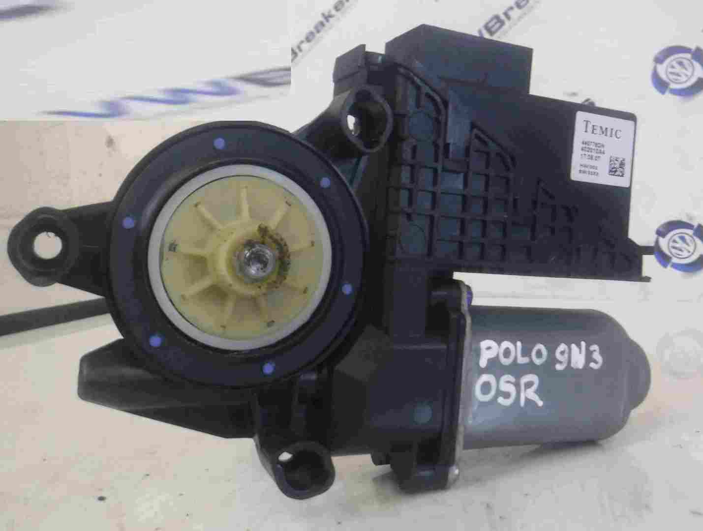 Volkswagen Polo 9N3 2006-2008 Drivers OSR Rear Window Motor 6Y0959801A
