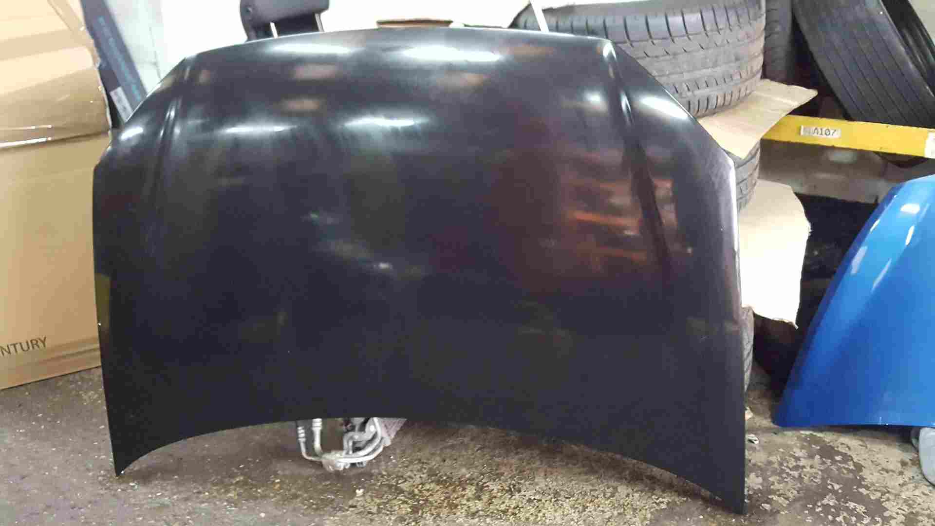 Volkswagen Polo 9N3 2006-2008 Front Bonnet Black Lc9z Damaged
