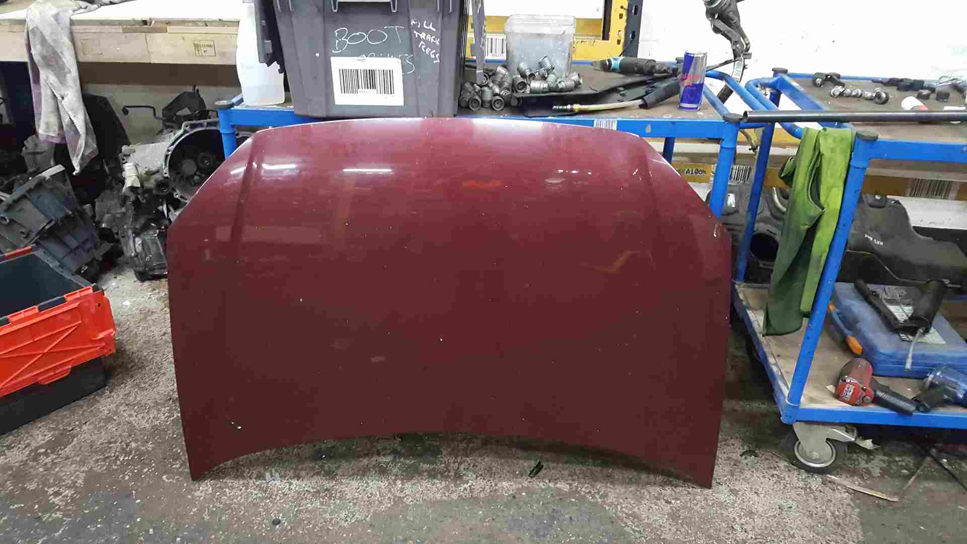 Volkswagen Polo 9N3 2006-2008 Front Bonnet Rosewood Lc3r