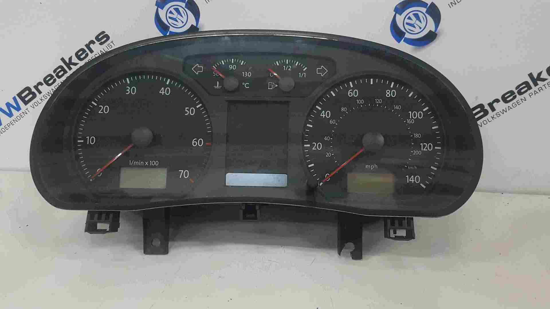 Volkswagen Polo 9N3 2006-2008 Instrument Panel Dials Clocks 6Q0920903L