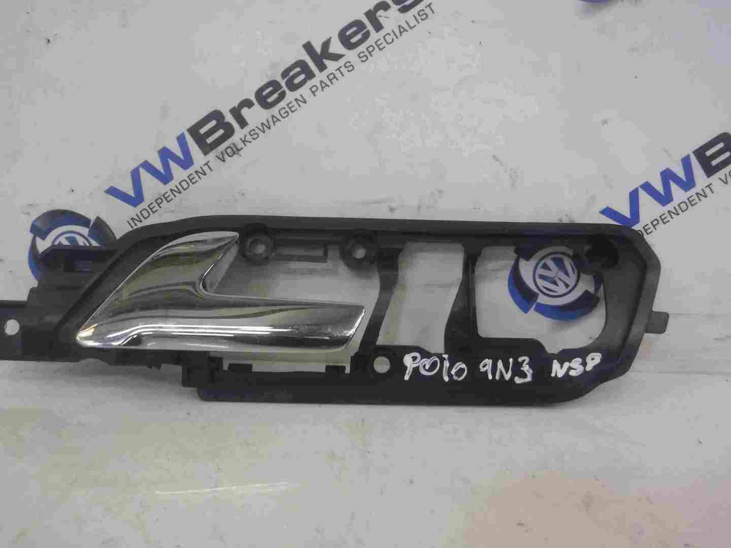 Volkswagen Polo 9N3 2006-2008 Passenger NSF Front Interior Door Handle
