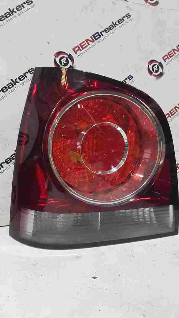 Volkswagen Polo 9N3 2006-2008 Passenger NSR Rear Light scratched no bulb holder