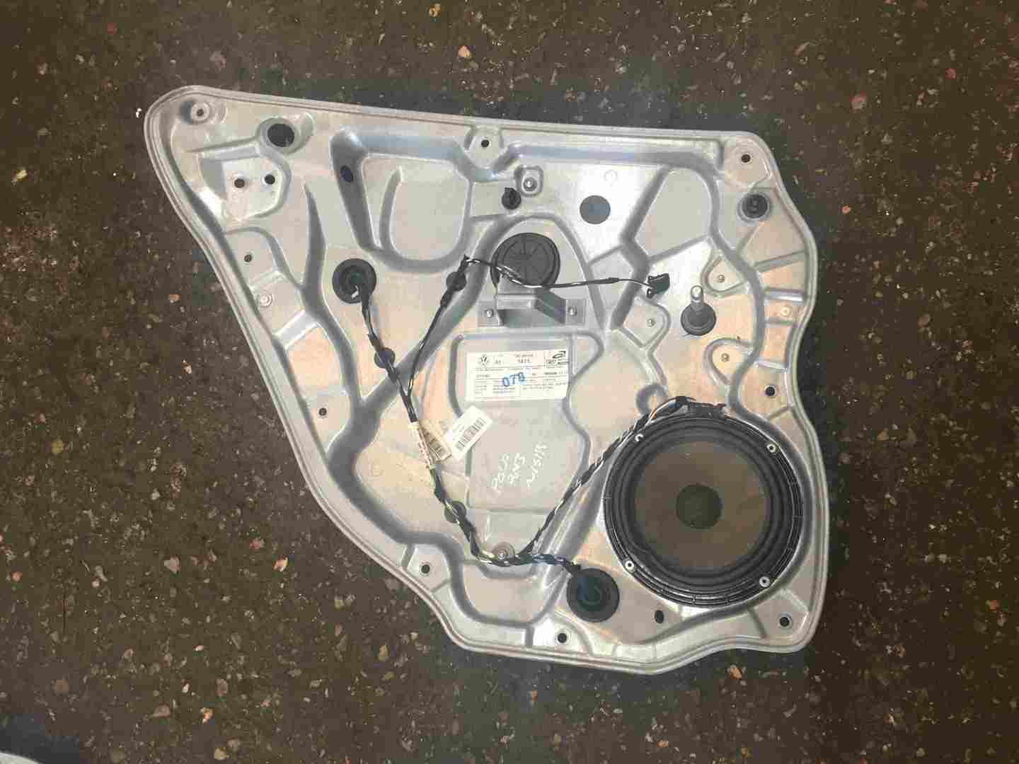 Volkswagen Polo 9N3 2006-2008 Passenger NSR Rear Window Regulator