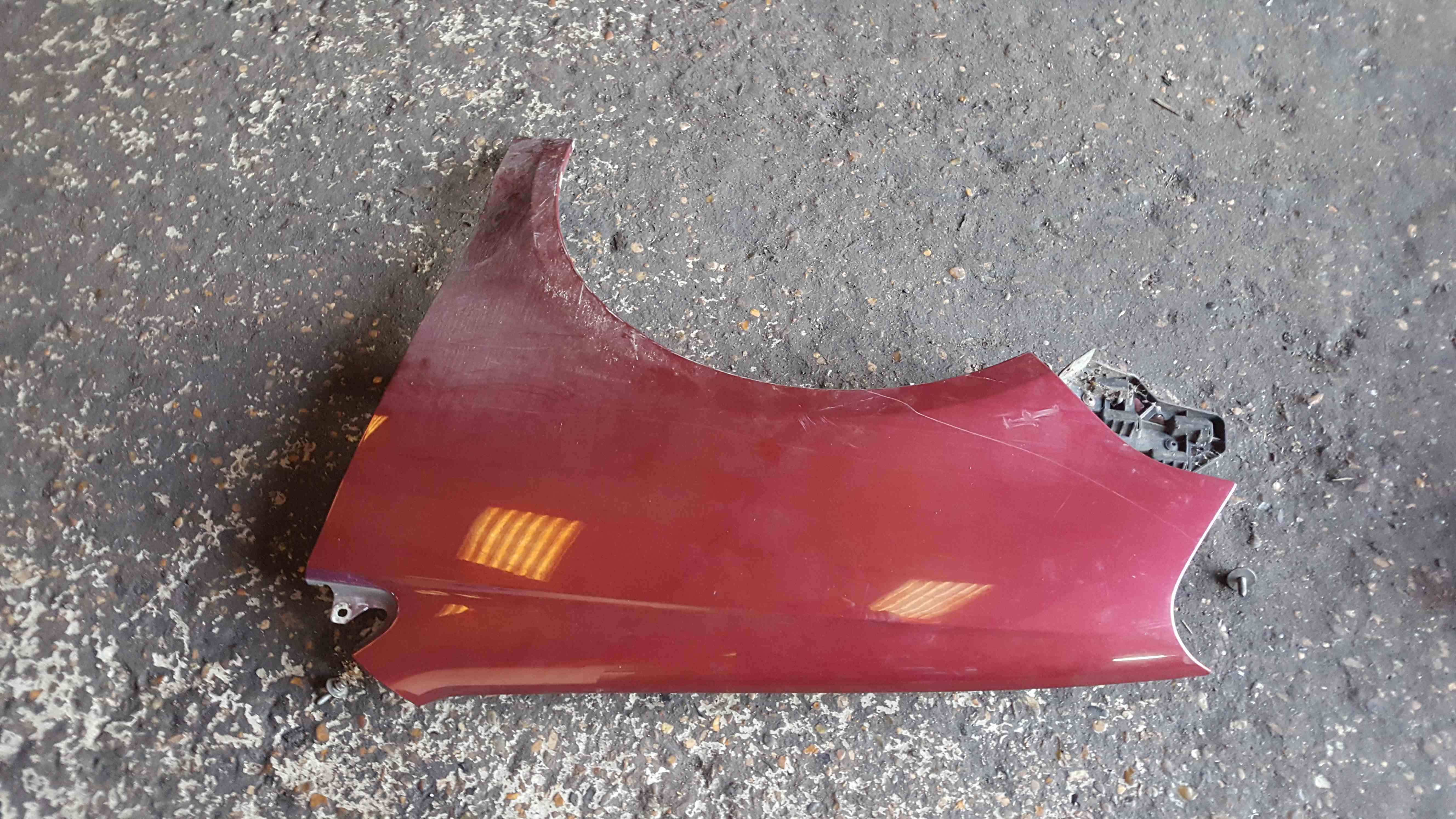 Volkswagen Polo 9N3 2006-2008 Passenger Ns Wing Rosewood Lc3r