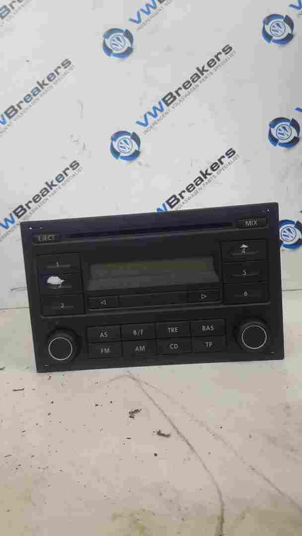 Volkswagen Polo 9N3 2006-2008 Radio Cd Player Unit