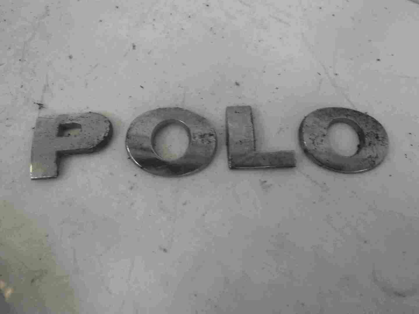 Volkswagen Polo 9N3 2006-2008 Rear Boot Tailgate Letters Emblem