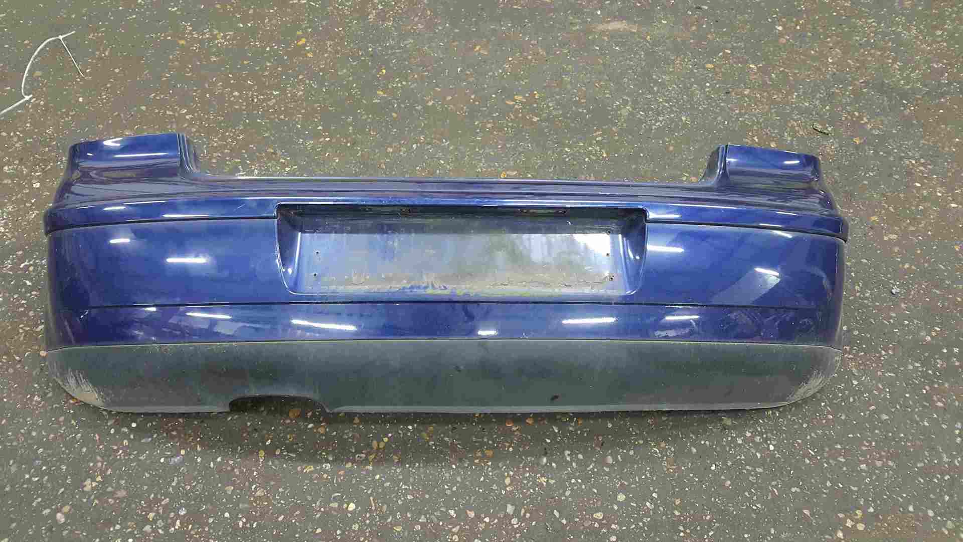 Volkswagen Polo 9N3 2006-2008 Rear Bumper Blue LD5Q