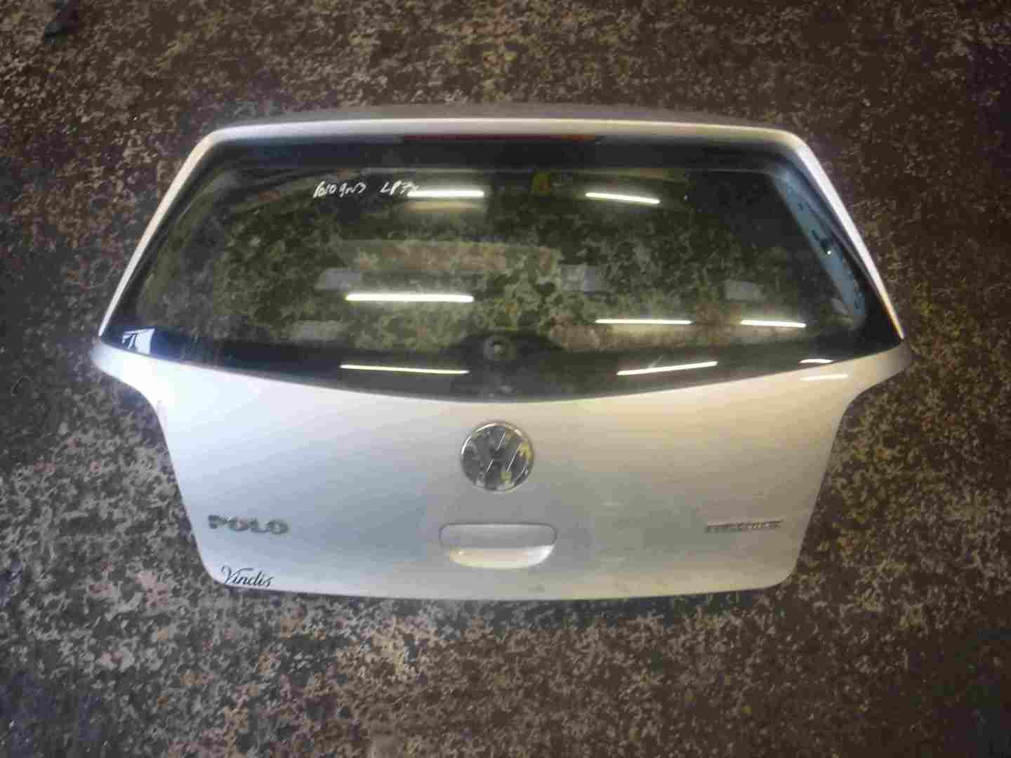 Volkswagen Polo 9N3 2006-2008 Rear Tailgate Boot Silver LP7X