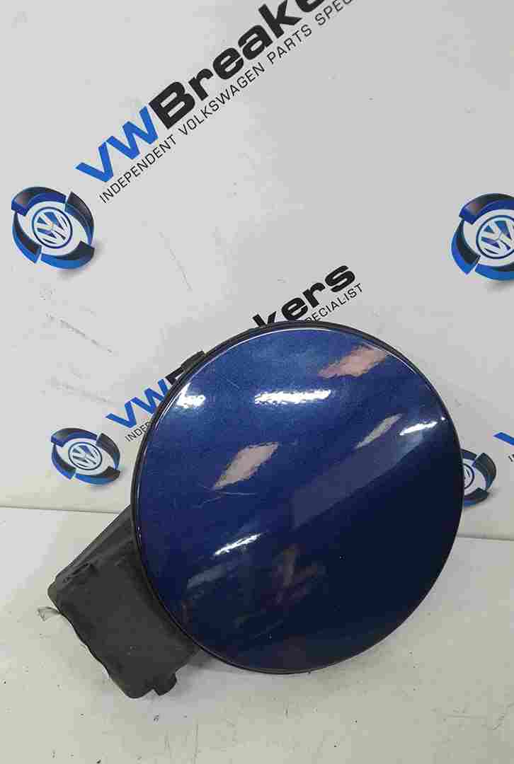 Volkswagen Polo 9N3 2006-3008 Fuel Flap Cover + Backing Blue LD5Q 1h0010092C
