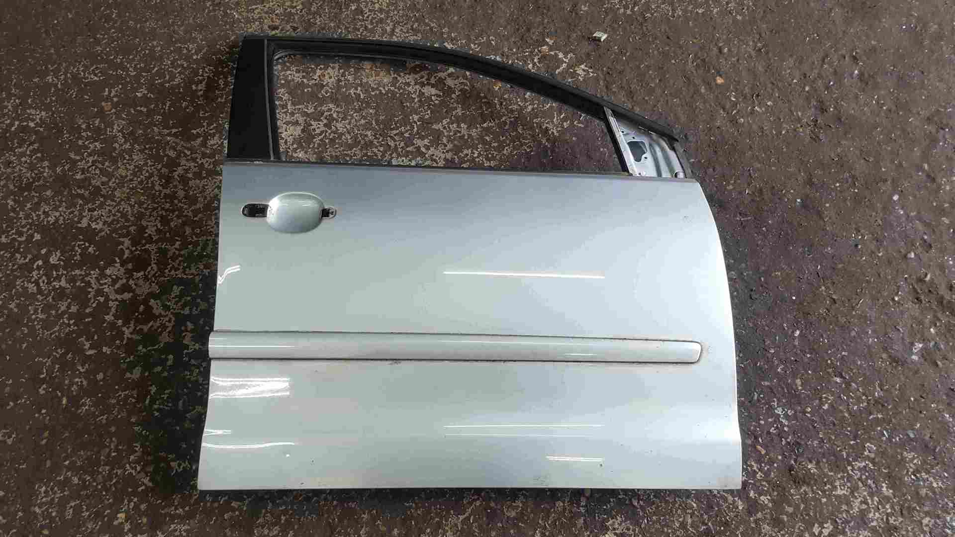 Volkswagen Polo 9n3 2006-2008 Drivers OSF Front Door Silver LA7W 5dr