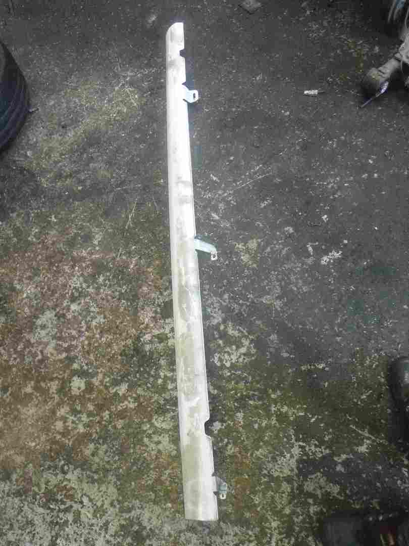 Volkswagen Polo GT 6C 2014-2017 Drivers OSF Front Side Skirt Silver LC9A