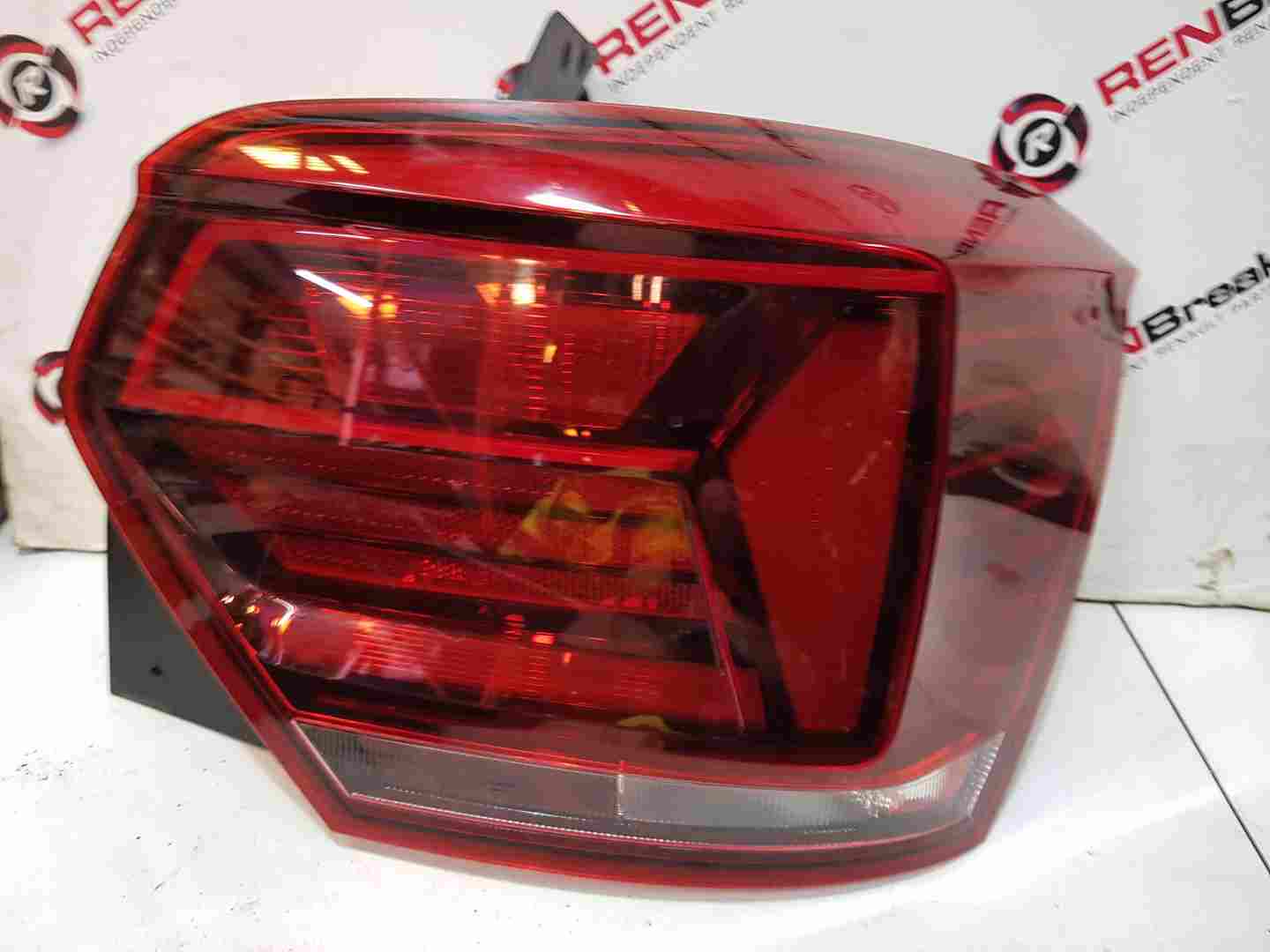Volkswagen Polo MK6 2017-2023 Drivers OSR Rear Light Lens No Bulb Holder