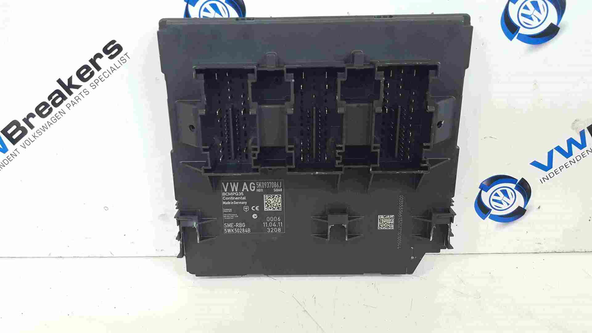 Volkswagen Scirocco 2008-2014 Body Control Module Comfort 5K0937086J