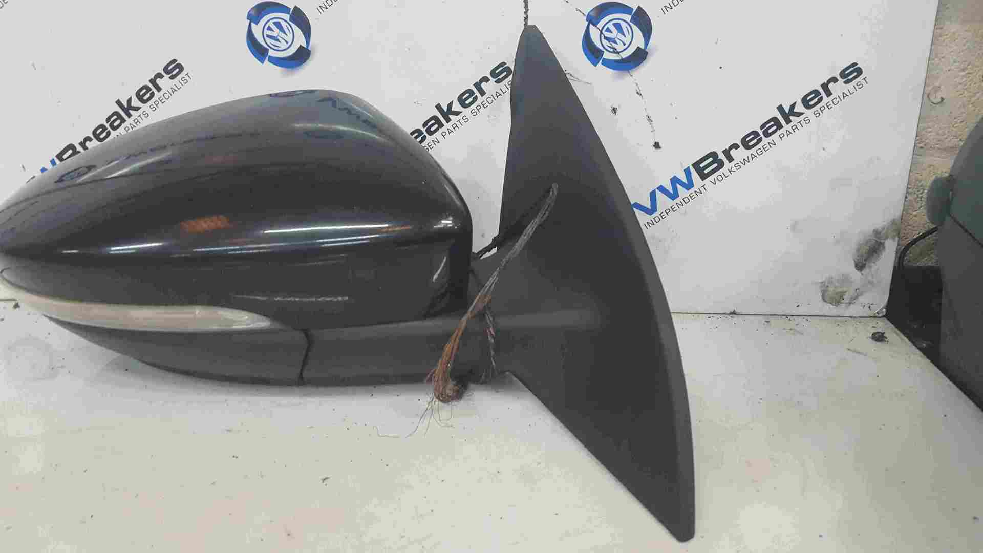 Volkswagen Scirocco 2008-2014 Drivers OS Wing Mirror Black LC9X Spares