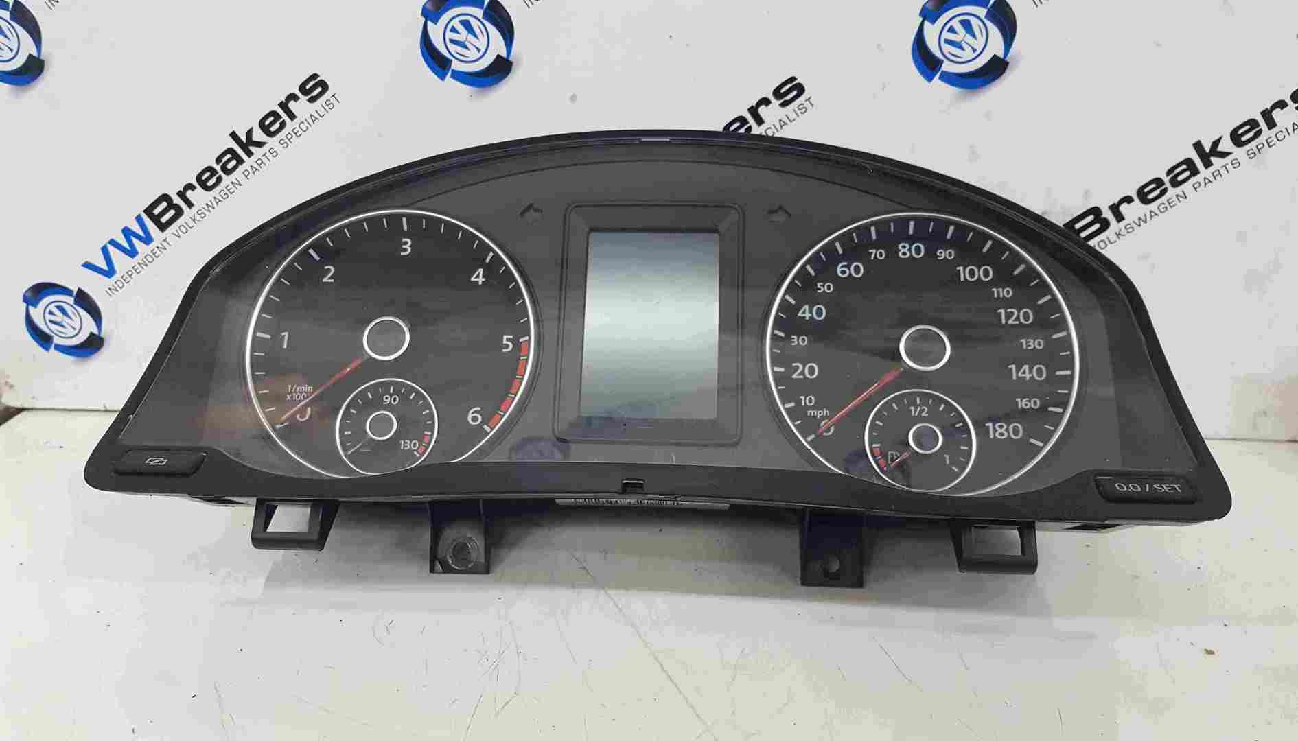 Volkswagen Scirocco 2008-2014 Instrument Panel Clocks Dials Cluster 95K