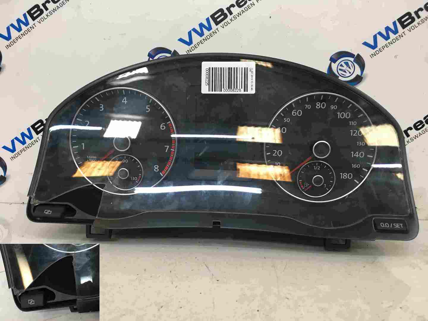 Volkswagen Scirocco 2008-2014 Instrument Panel Dials Gauges Cluster Clocks 165k