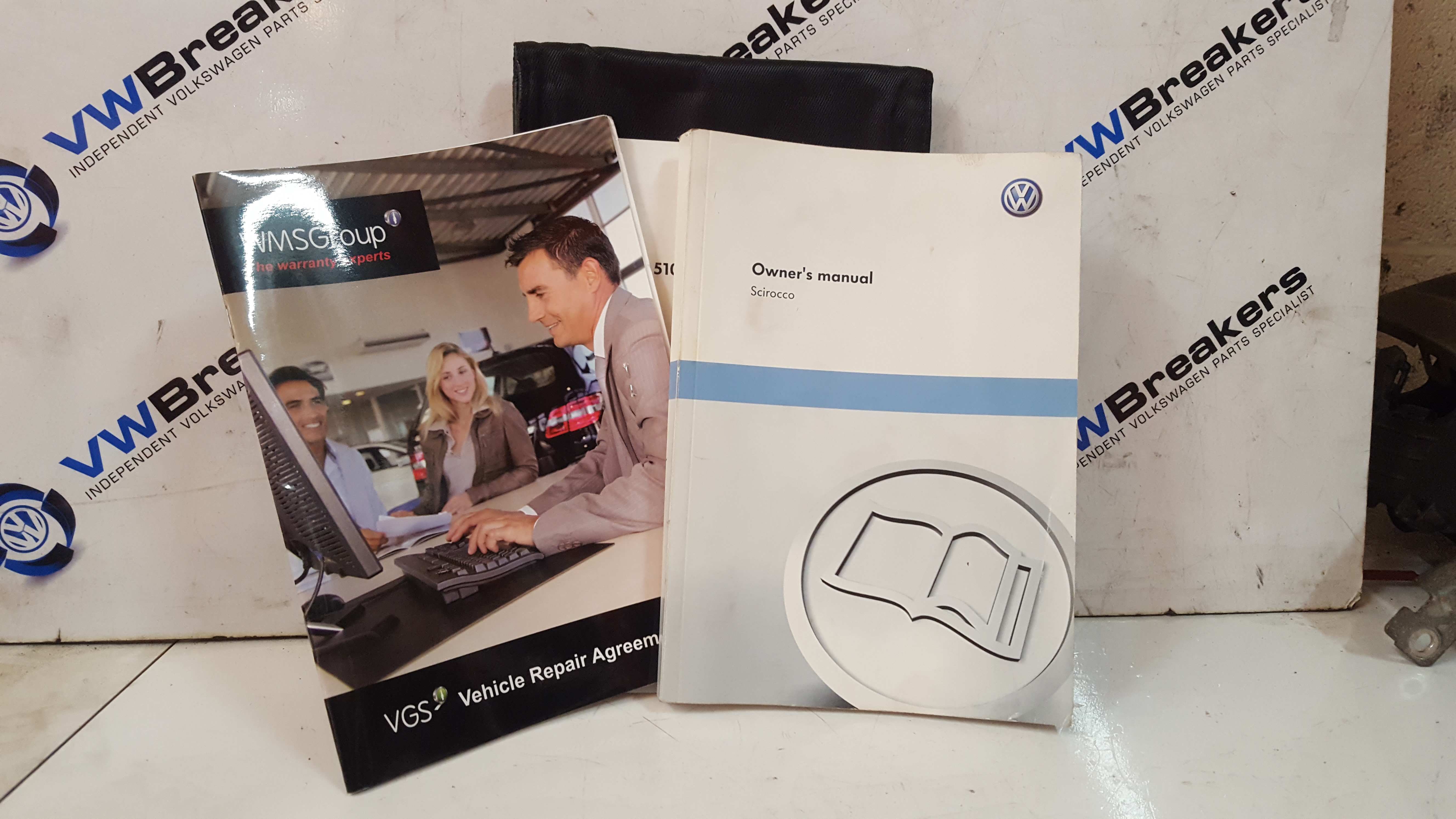 Volkswagen Scirocco 2008-2014 Owners Manual   Handbook 