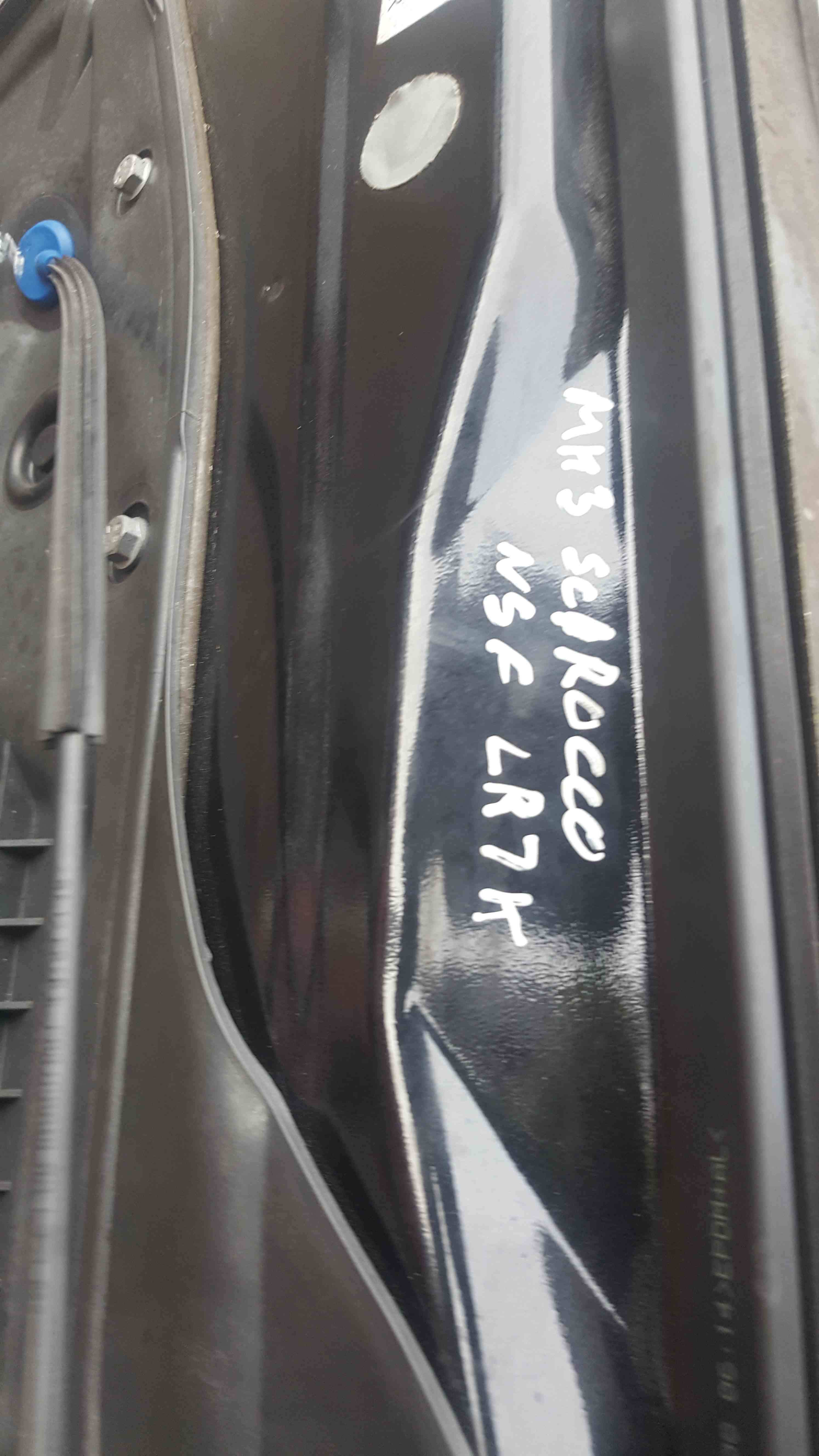 Volkswagen Scirocco 2008-2014 Passenger NSF Front Door Grey Lr7k 3Dr
