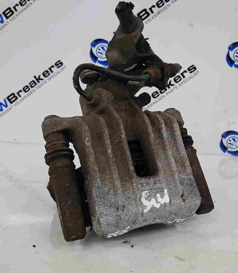 Volkswagen Scirocco 2008-2014 Passenger NSR Rear Brake Caliper With Carrier