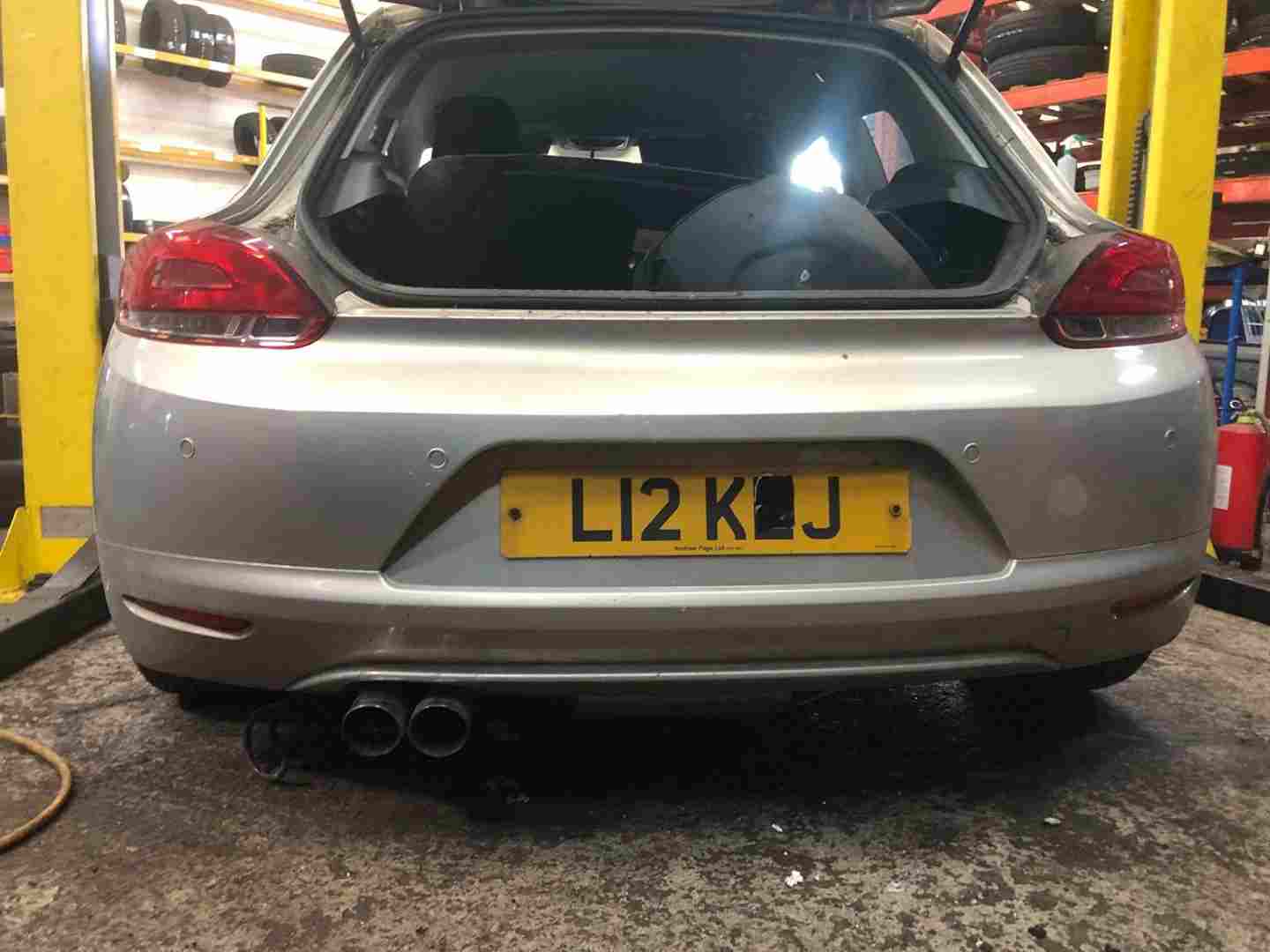 Volkswagen Scirocco 2008-2014 Rear Bumper LD1X + Reversing Sensors