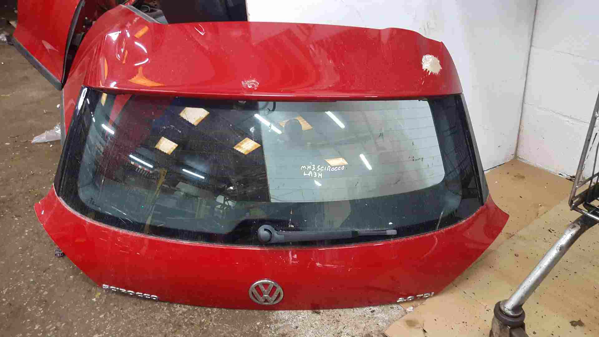 Volkswagen Scirocco 2008-2014 Rear Tailgate Boot RED La3h
