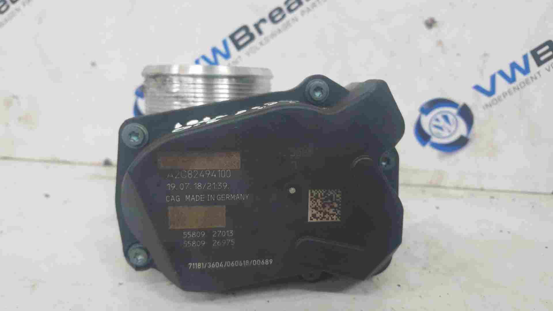 Volkswagen Scirocco 2008-2016 2.0 Tfsi Cawb Throttle Body AIR Flap A2C82494100