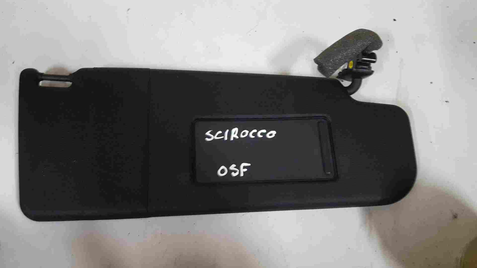 Volkswagen Scirocco 2008-2016 Drivers OSF Front SUN Visor Shade Dark