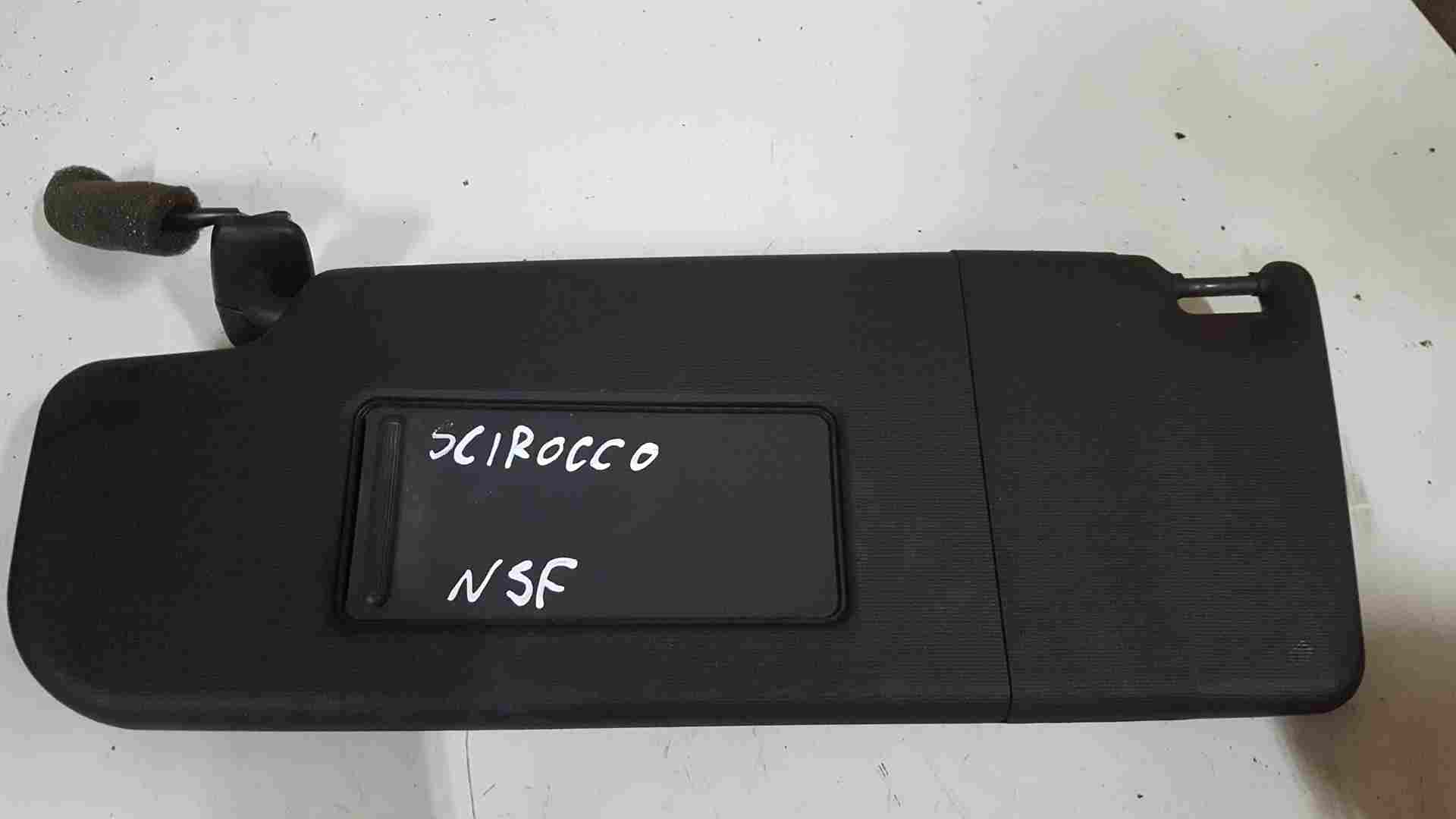 Volkswagen Scirocco 2008-2016 Passenger NSF Front SUN Visor Shade Dark