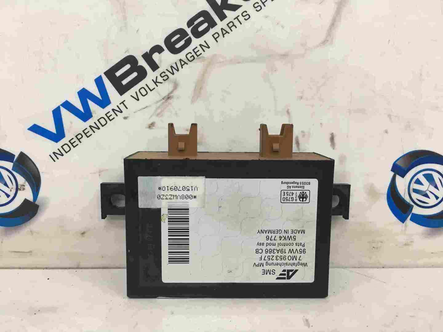 Volkswagen Sharan 1995-2003 Alarm Control Immobiliser Module 7M0953257F