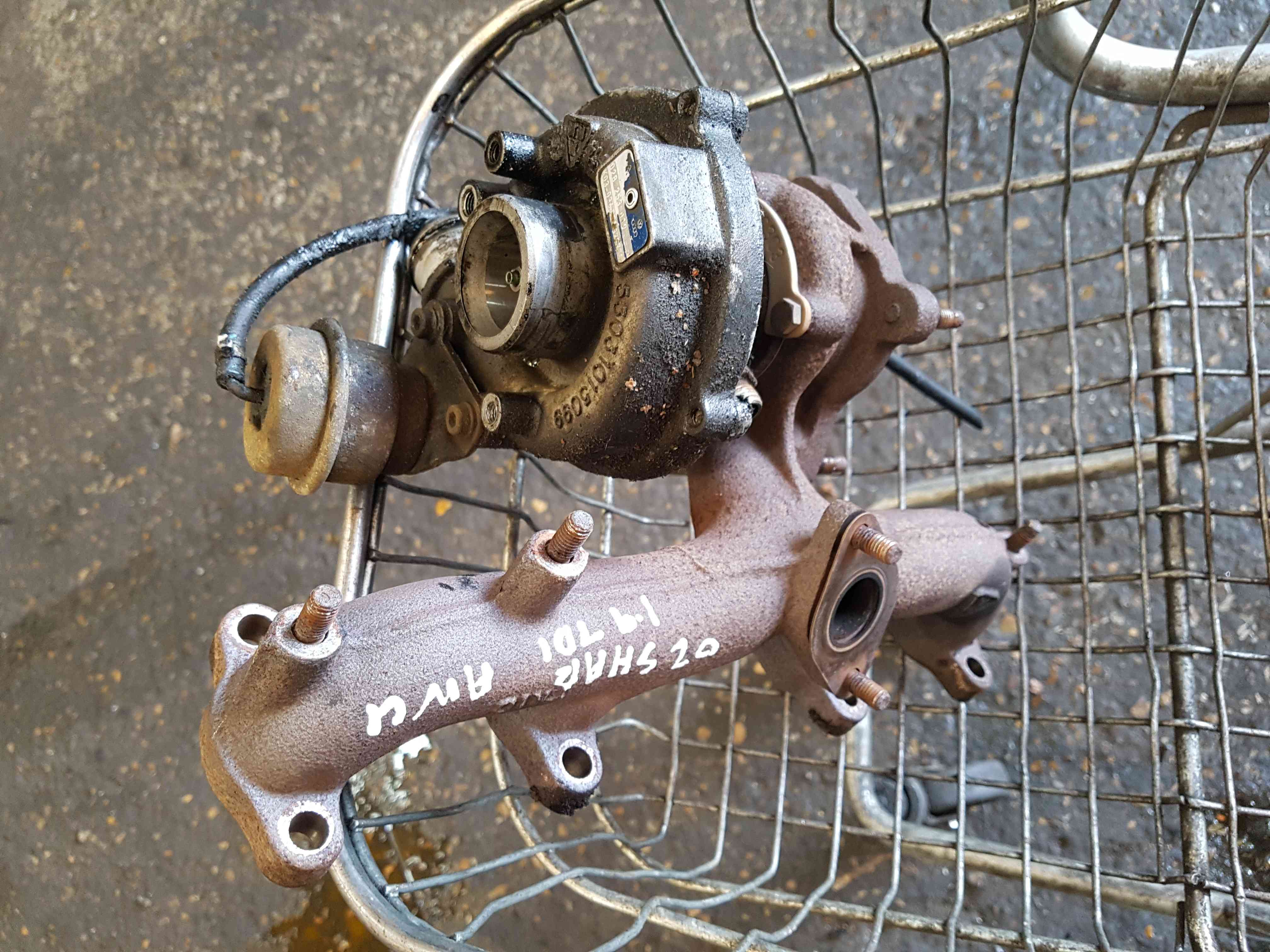 Volkswagen Sharan 2000-2003 1.9 TDI Turbo Charger Unit 028253019