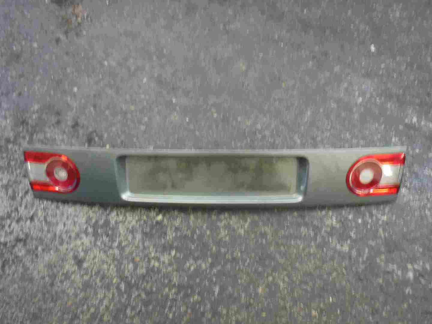 Volkswagen Sharan 2000-2009  Boot Number Plate Trim Plastic Holder Lights