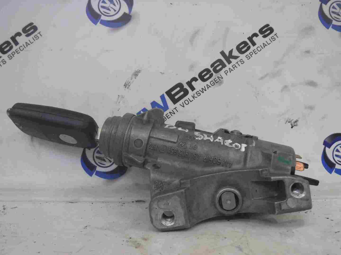 Volkswagen Sharan 2000-2009 Ignition Barrel + Key 4B0905851F