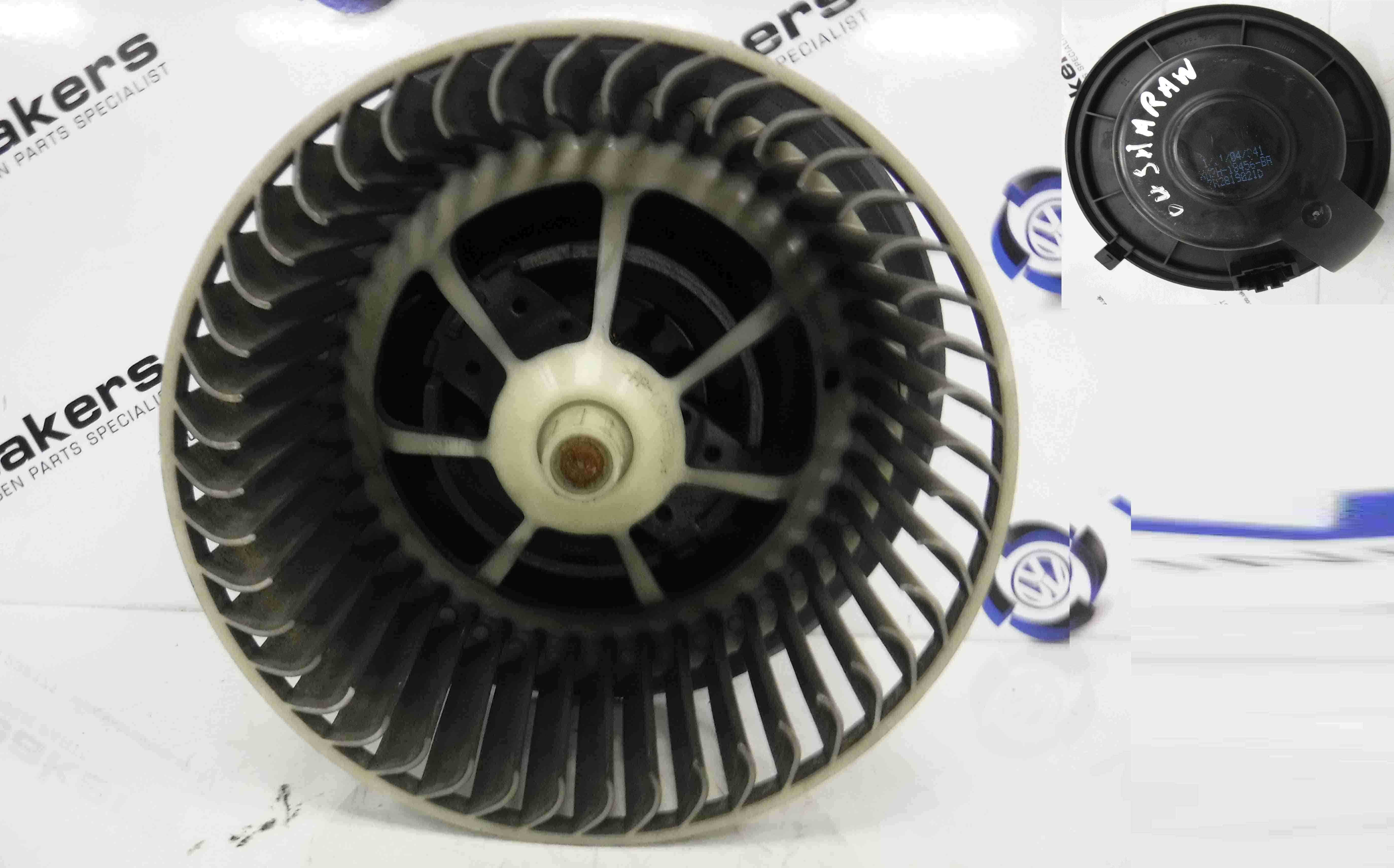 Volkswagen Sharan 2003-2009 Heater Blower Motor Fan 7M2819021DBA