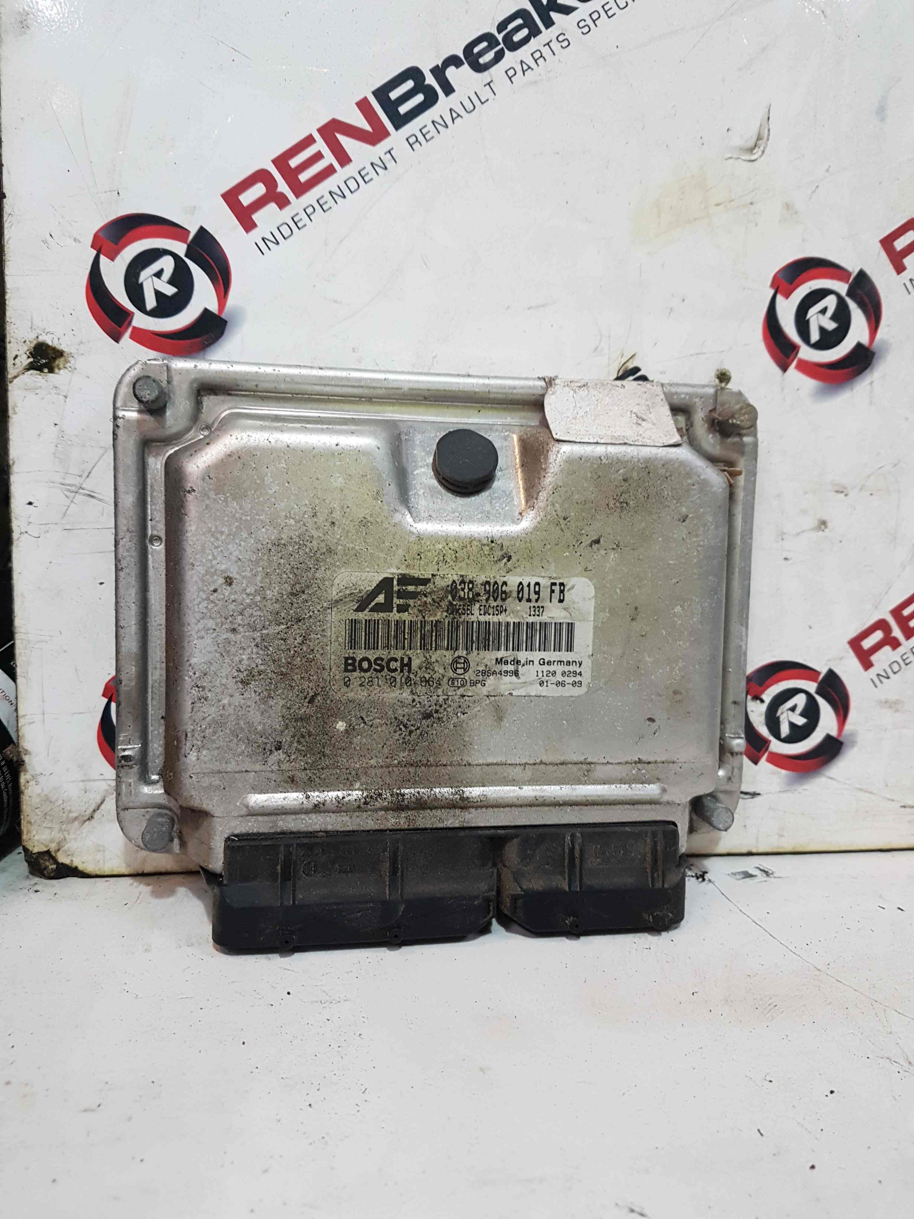 Volkswagen Sharan MK1 2000-2003 6N2 Engine Control Unit ECU 030906032Cg