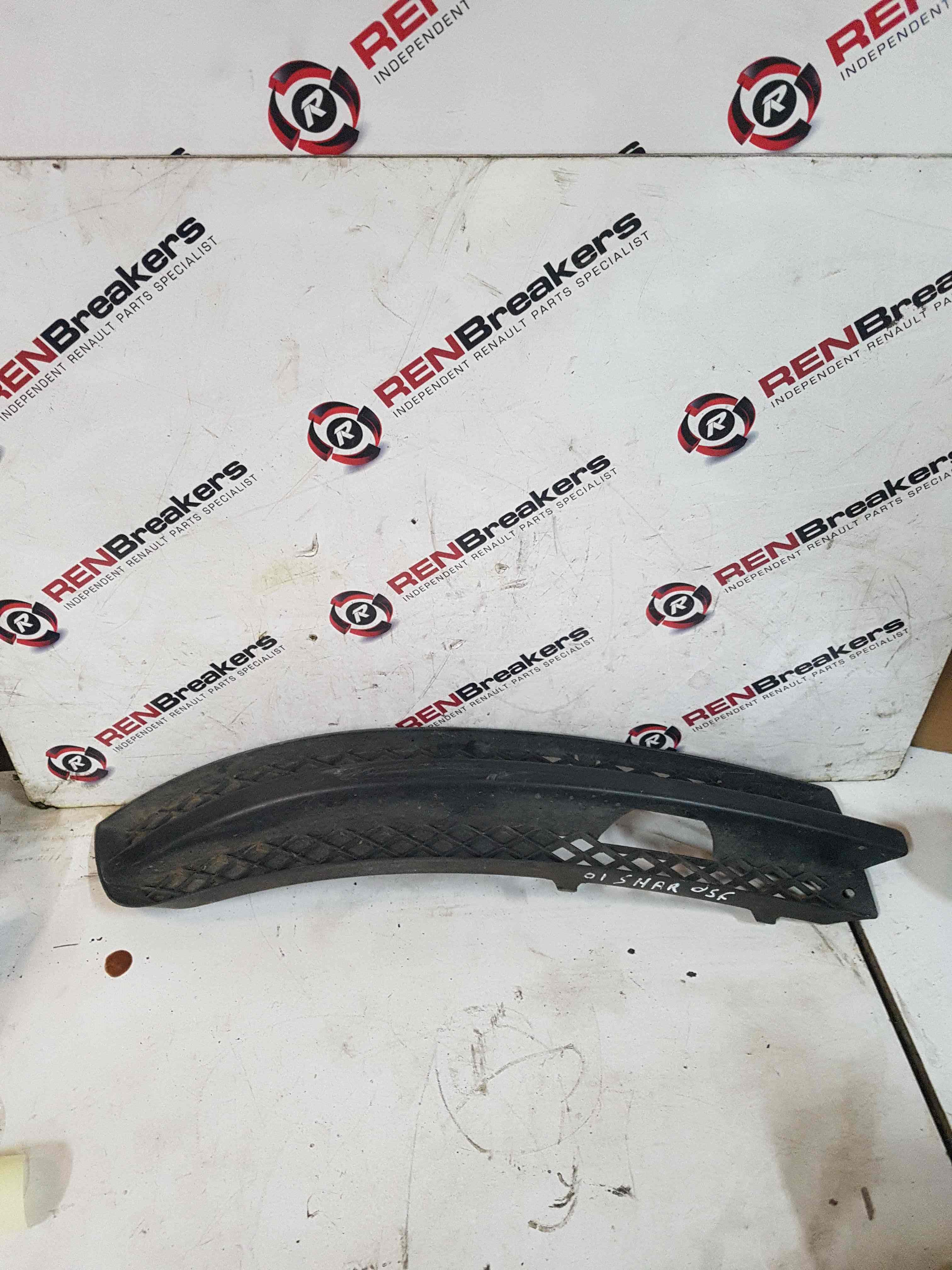 Volkswagen Sharan MK1 2004-2010 Drivers OSF Front Bumper Grill Insert 7M3853684c