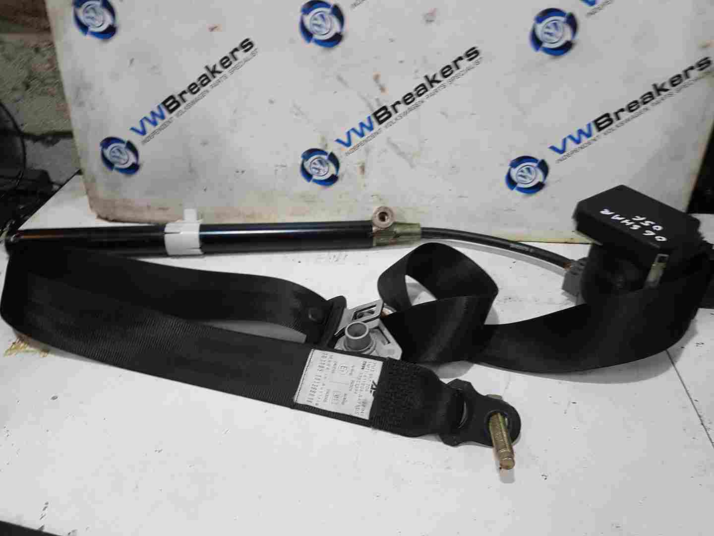 Volkswagen Sharan MK1 2004-2010 Drivers OSF Front Seat Belt 7M3857706 
