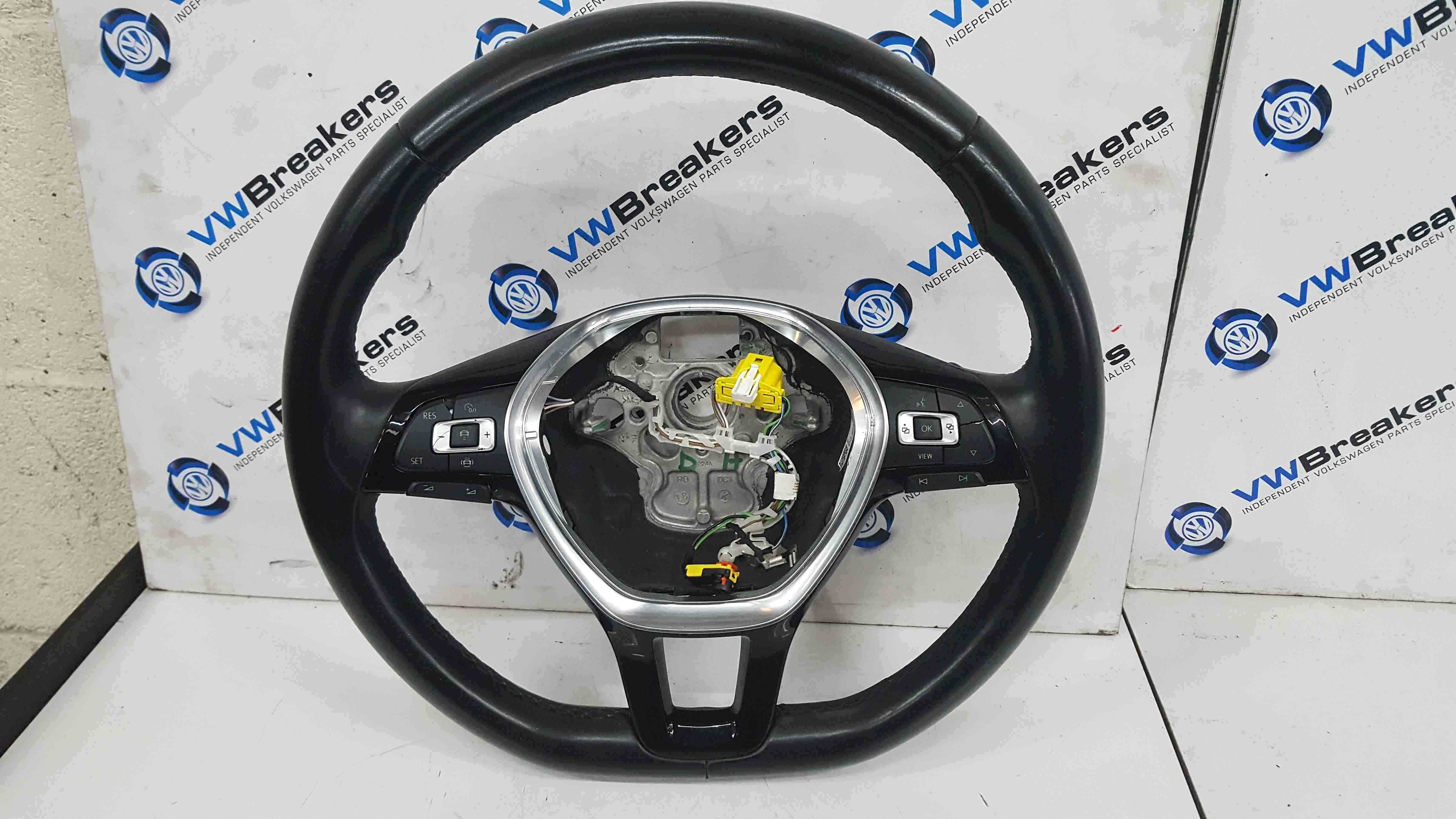 Volkswagen T Roc Golf MK7.5 2017-2020 Steering Wheel Cracked Button 5Q0419091