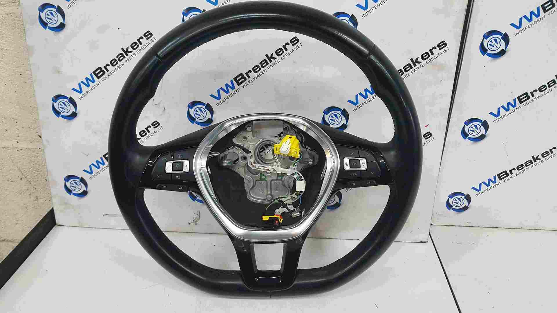 Volkswagen T Roc Golf MK7.5 2017-2020 Steering Wheel Cracked Button 5Q0419091