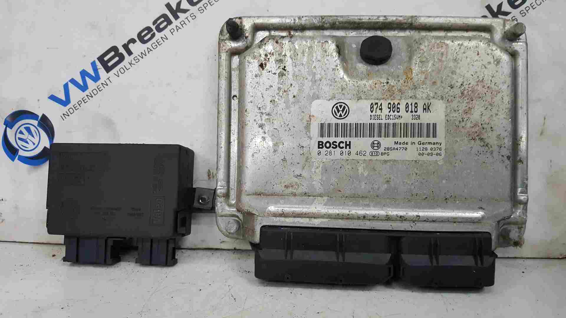 Volkswagen T4 Transporter 1990-2004 2.5 TDi AJT ECU + Immobiliser Control module