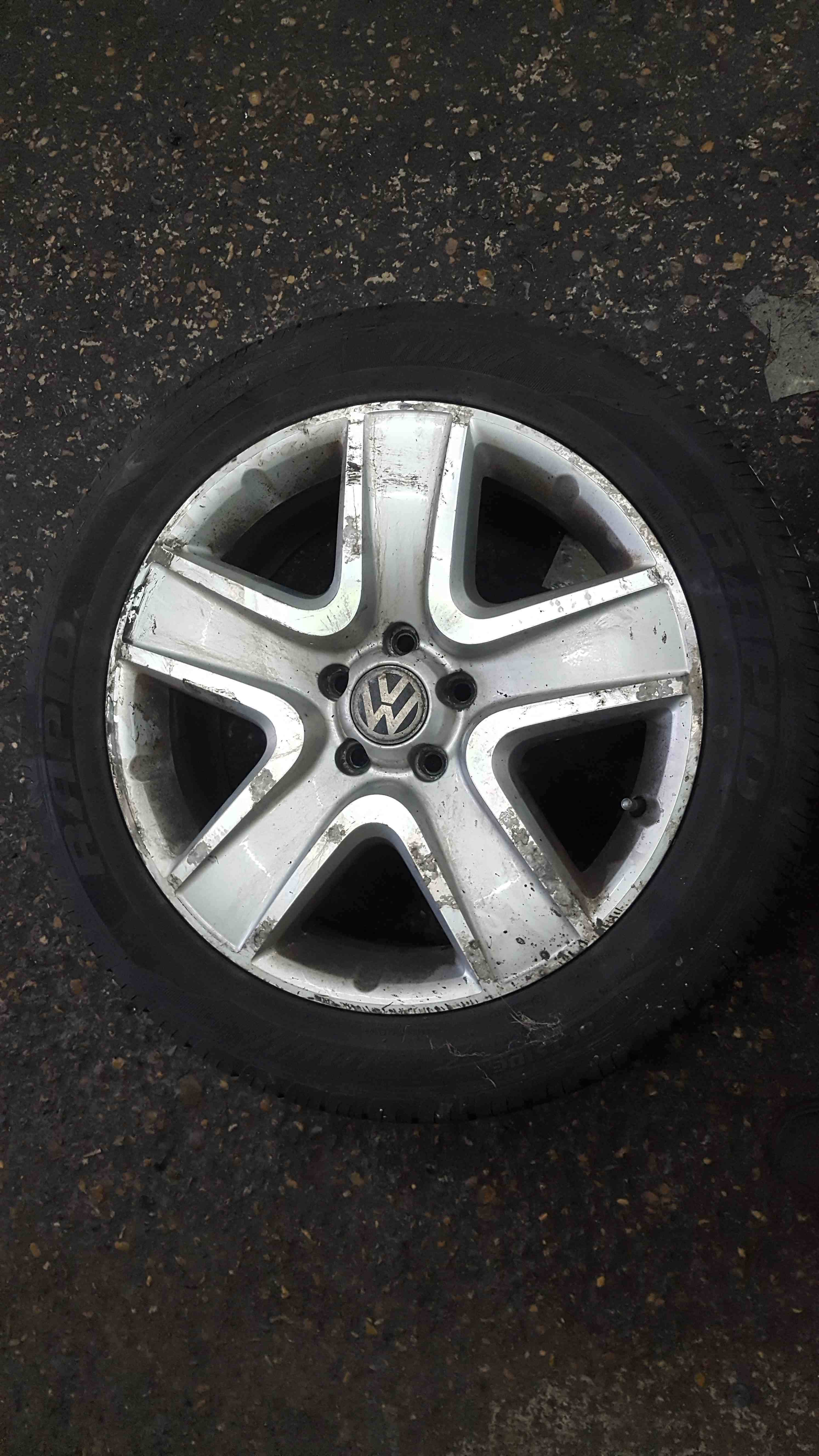Volkswagen Tiguan 2007-2011 Pasadena Alloy Wheel  3/5 235/50/18 5N0601025q 6mm