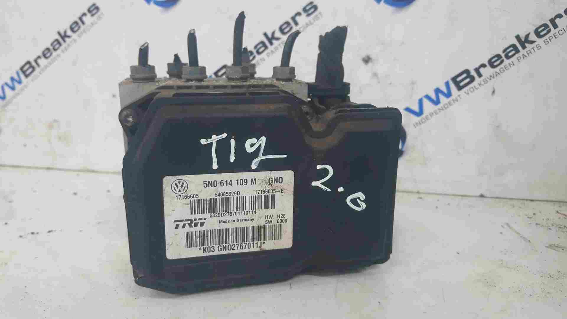 Volkswagen Tiguan 2008-2012 ABS Pump 5N0614109m