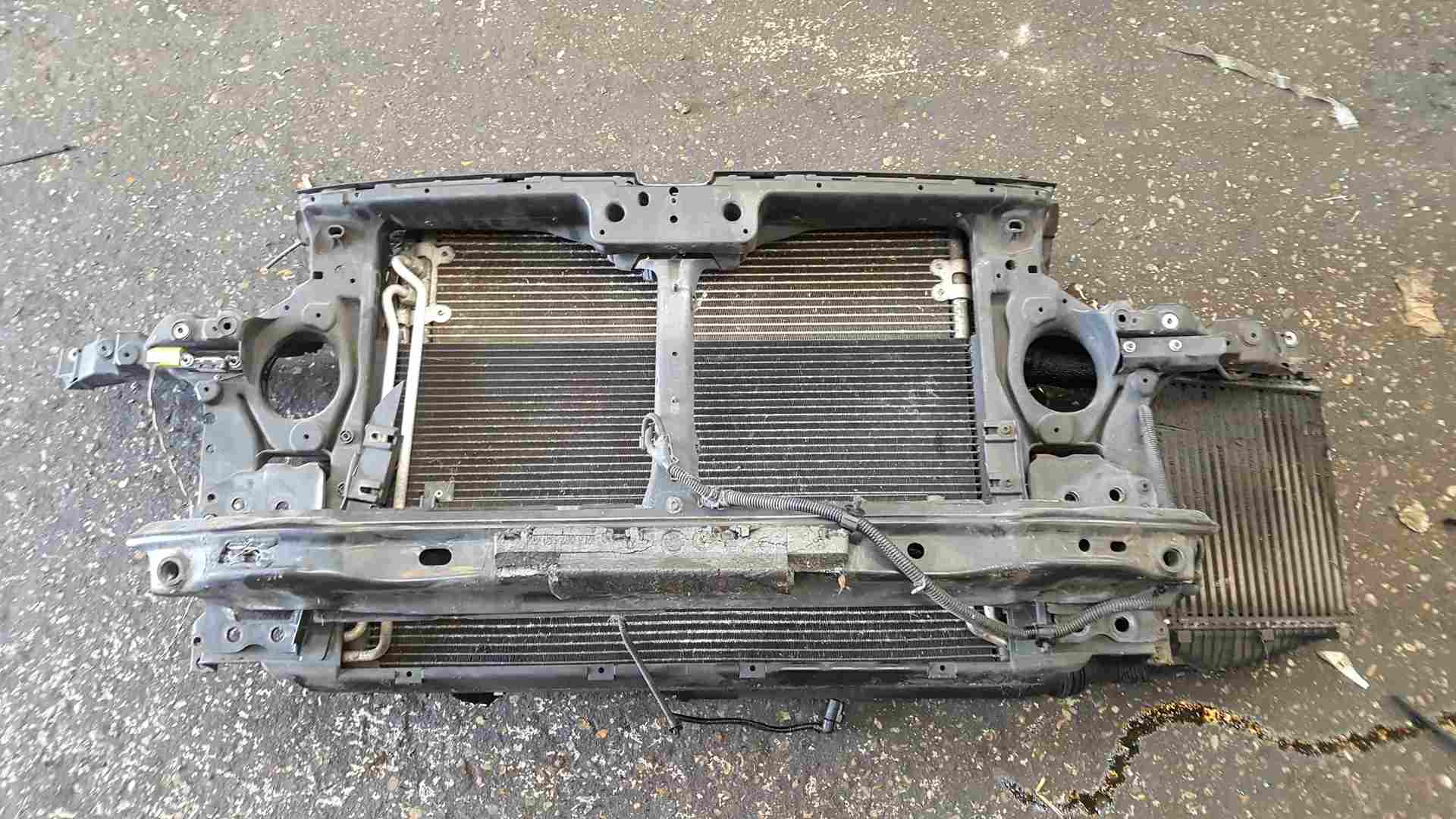 Volkswagen Touareg 2002-2007 2.5 TDi Rad Pack Slam Panel Complete Radiator Fan
