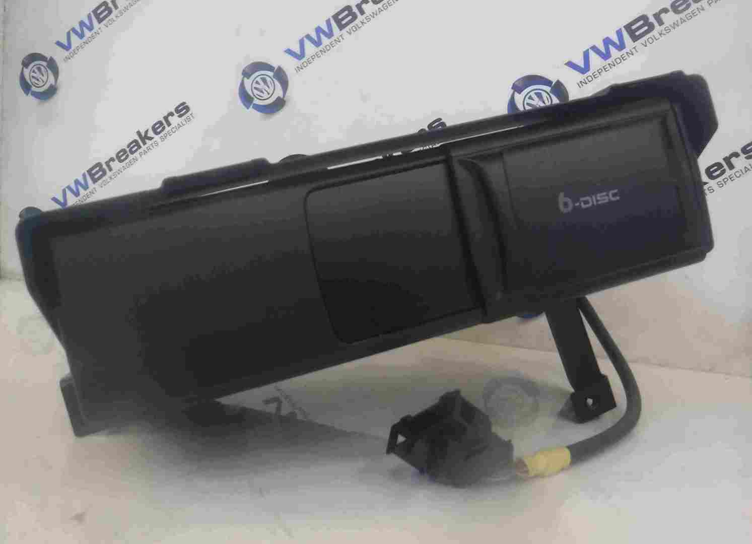 Volkswagen Touareg 2002-2007 6 Disc Cd Changer 7l6035493a