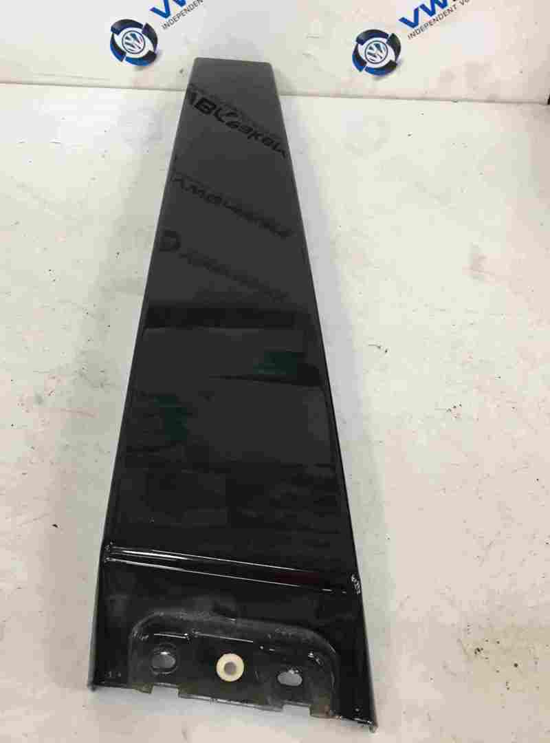 Volkswagen Touareg 2002-2007 Drivers OS B Pillar Outer Trim Moulding Gloss Black