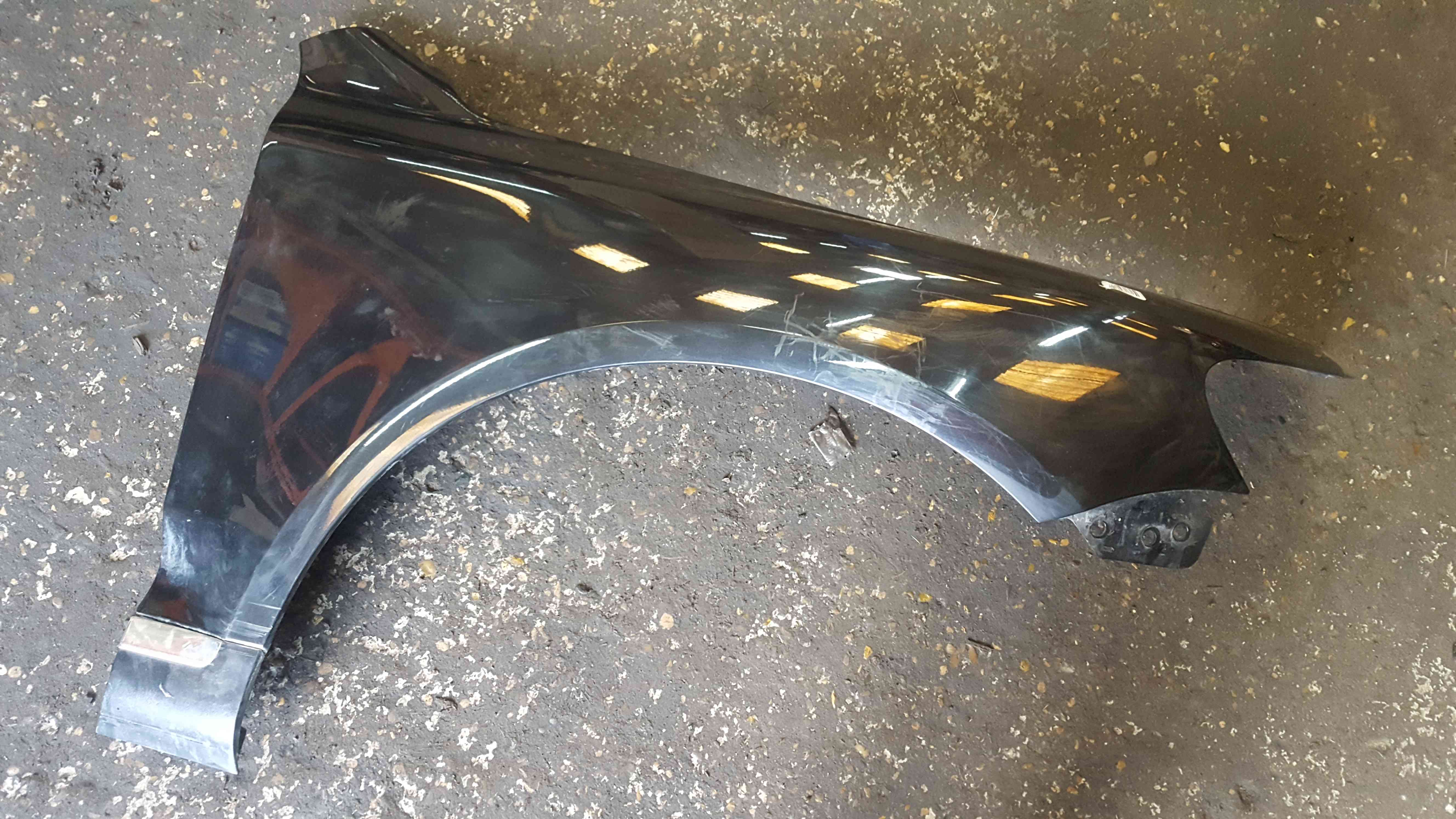 Volkswagen Touareg 2002-2007 Drivers Os Wing Black Lc9z 